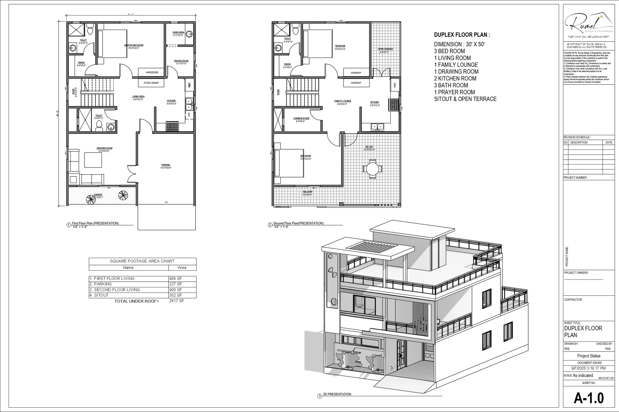 Modern Duplex Residence thumbnail 3